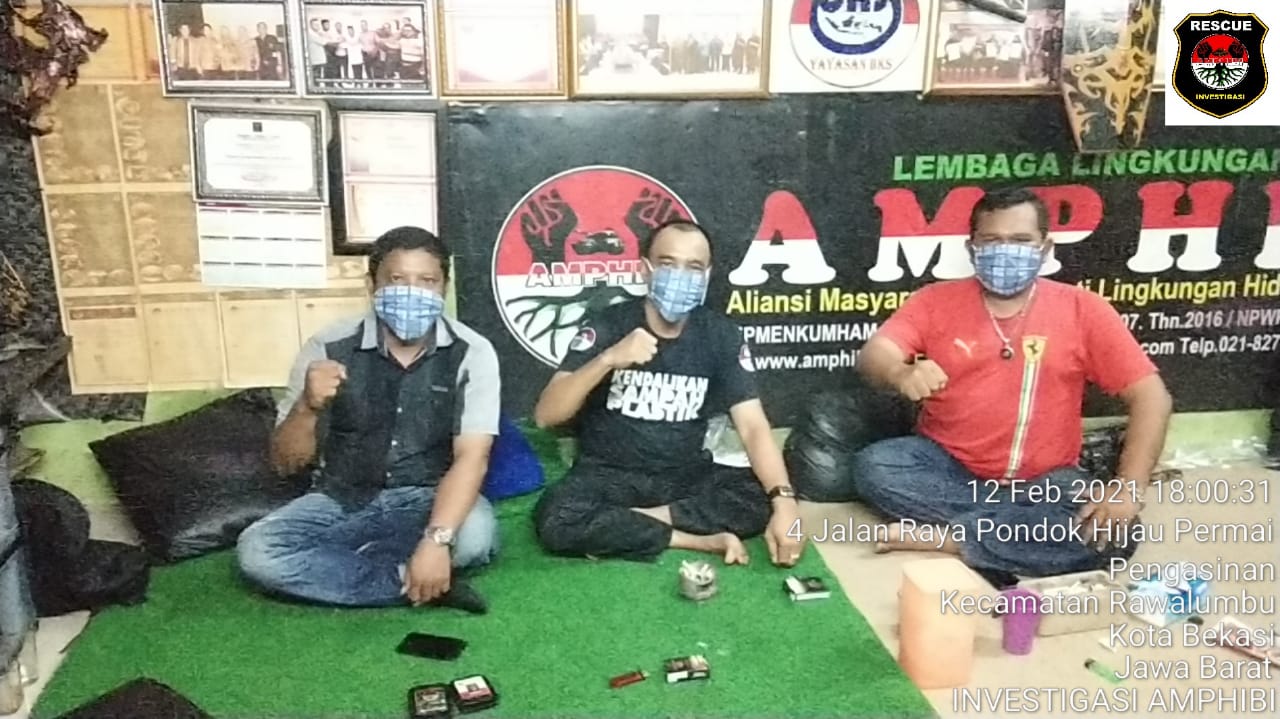 Gas Beracun Hantui Keselamatan Warga, Ketua DPW LSM PKAP-RI Sumut Kunjungi Kantor DPP AMPHIBI