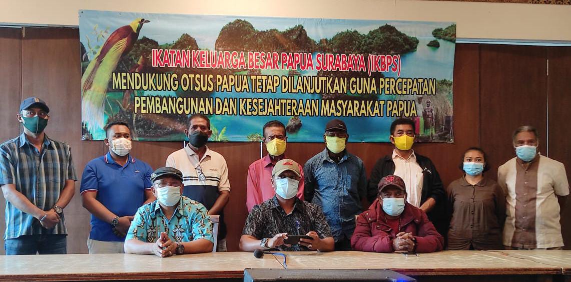 Perihal Keberlanjutan Otsus Jilid II, Ikatan Keluarga Besar Papua Surabaya: Kami Minta Dilanjutkan