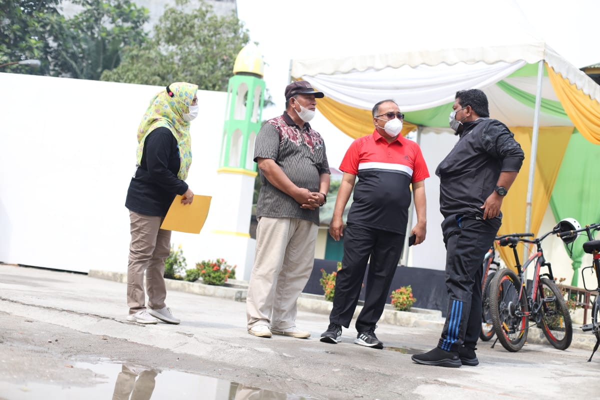 Wali Kota Tanjungbalai Tinjau Lokasi Pelaksanaan MTQ Ke-53