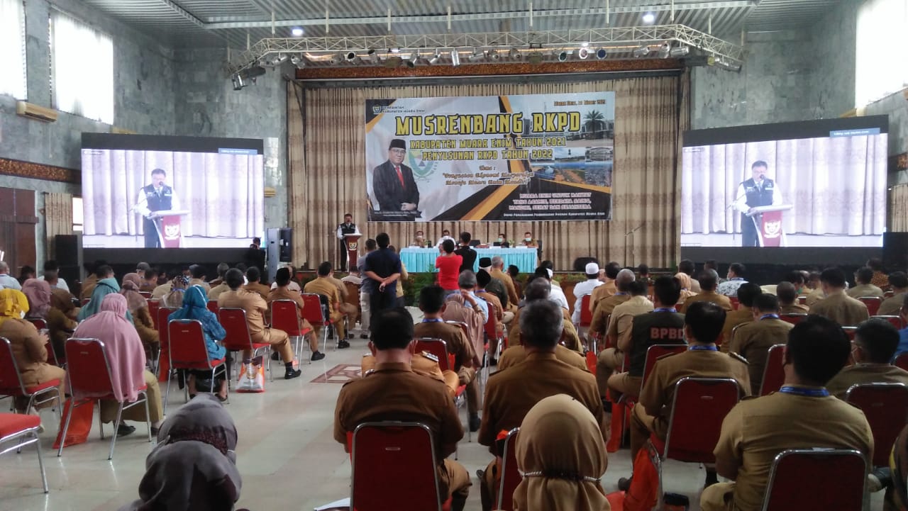 HNU Buka Secara Resmi Musrenbang RKPD Kabupaten Muara Enim Tahun 2021