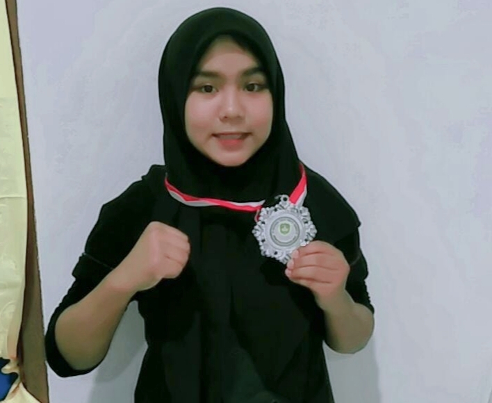 Nona Juara II Kejurda Tinju Junior Youth Piala Danpomdam I/BB