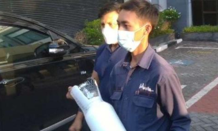 Jaksa Menyamar Beli Tabung Oksigen Rp4,5 Juta Lalu Tangkap Penjual