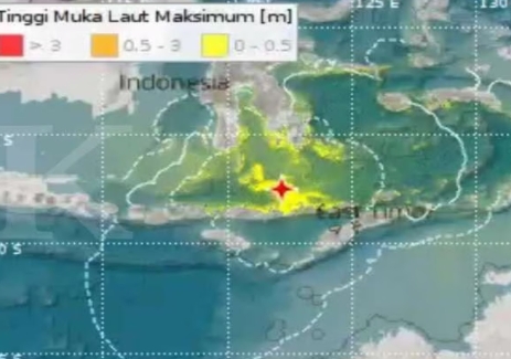 BREAKING NEWS: Gempa M 7,4 Guncang NTT, Berpotensi Tsunami