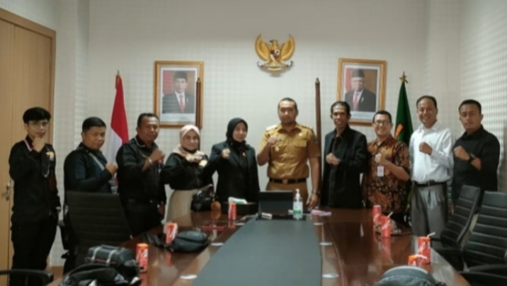 Awali Tahun 2022, Media Nkripost Temui Wagub Sumbar Audy Joinaldy