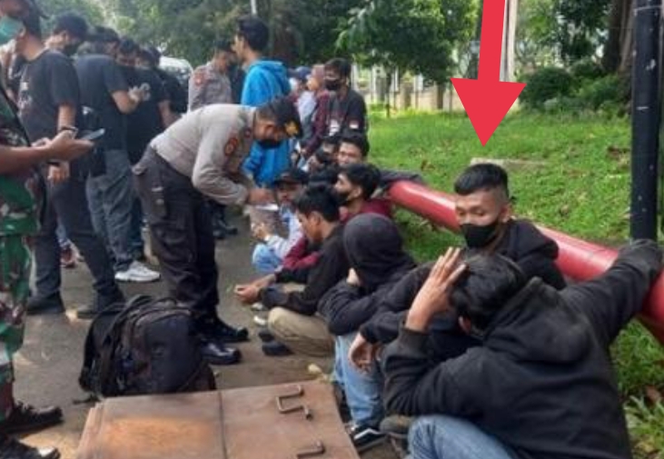 Polisi Menangkap 14 Penyusup Demo Mahasiswa 11 April, Ada Perempuan Juga, Lihat