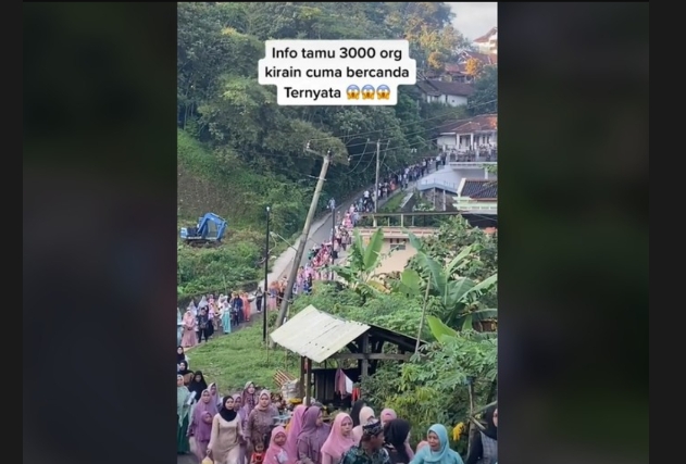 Pengantin Pria yang Bawa Rombongan 3.000 Orang Ternyata Bukan Orang Biasa, Ini Sosoknya