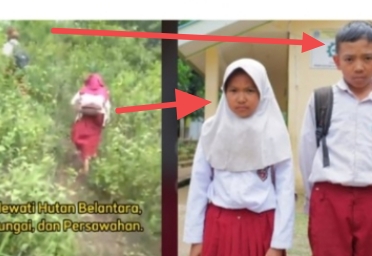 Demi Sekolah, Anak SD Ini Berangkat Jam 3 Subuh Sampai di Sekolah Jam 8 Pagi, Begini Kisahnya