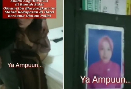 Viral! Istri Polisi Ngamar dengan Polisi Saat Suami Dirawat di RS, Wanita Ini Murka