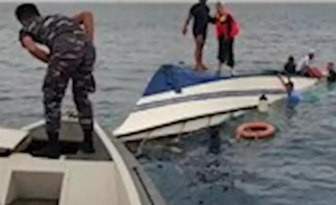 Ini Detik-detik Prajurit TNI AL Selamatkan Nyawa Bupati Taslim yang Tenggelam