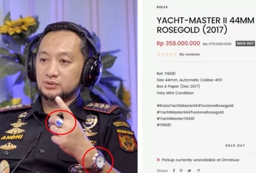 Jam Tangan Rolex Kepala Bea Cukai Makassar Andhi Pramano Jadi Sorotan, Setelah Ditelusuri, Ternyata Harganya Segini, Waow