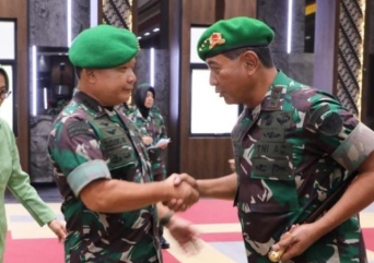 47 Perwira Tinggi TNI AD Naik Pangkat, 2 Kolonel Wanita Jadi Jenderal Bintang 1, Ini Nama-namanya
