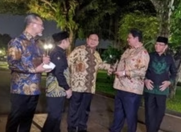 Usai Bertemu 6 Ketum Parpol, Prabowo Langsung Ungkap Titipan Presiden Jokowi Ini