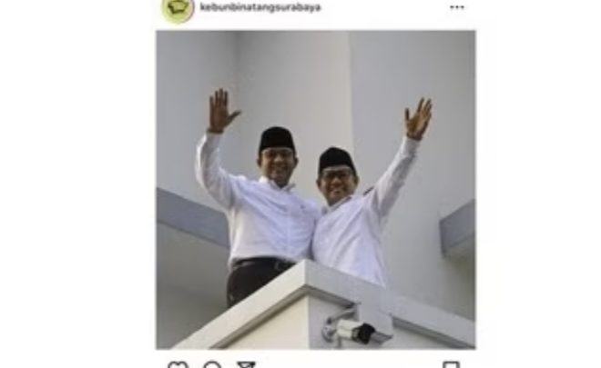 Heboh! IG Kebun Binatang Surabaya Tampilkan Foto Anies -Cak Imin, Ini Penjelasan Pihak Kebun Binatang