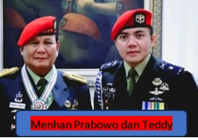 Sempat Viral se-Indonesia, Ini Jabatan Baru Mayor Teddy Ajudan Prabowo Subianto yang Dimutasi oleh KSAD Maruli