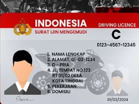 Info Bagi Pemilik Motor dan Mobil, Ini Format SIM A dan C Terbaru 2024, Lihat Ciri-cirinya