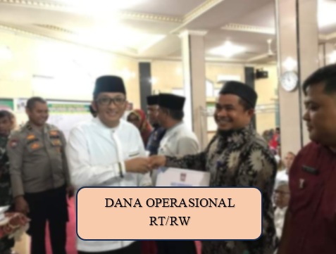 Pemkot Cairkan Dana Operasional Pengurus RT/RW 2024, Warga Wajib Tahu Nominalnya!