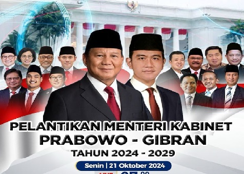 7 Menko, 97 Menteri/Wamen & 5 Kepala Lembaga Terbaru Tahun 2024-2029, Ini Daftar Namanya