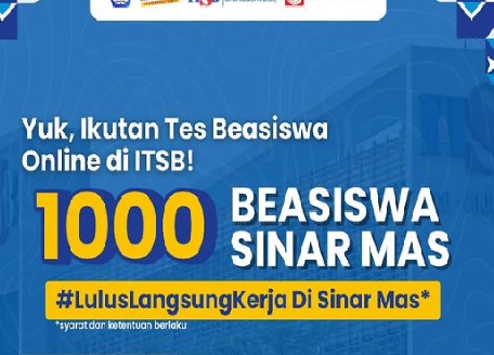 Program 1000 Beasiswa Resmi Dibuka untuk Lulusan SMA/SMK/MA, Tersedia Jalur Rapor & Prestasi, Dibuka hingga 15 Desember 2024, Cek Jurusannya!