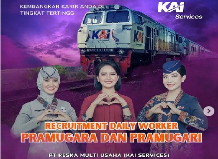 Lagi Nyari Kerja? KAI Butuh Daily Worker Pramugara-Pramugari, Minimal Punya Ijazah SMA/SMK/MA, Cek Batas Umurnya