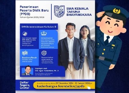 Kepolisian RI Resmi Membuka Pendaftaran SMA Bhayangkara hingga 22 Januari 2025, Ini Batas Usia dan Nilai Rata-ratanya