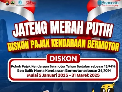 Sah! 10 Provinsi Berikan Diskon Pajak Kendaraan Januari 2025, Berlaku Hingga 6 Bulan, Simak Daftar Lengkapnya