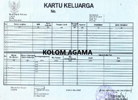 Penting! MK Terbitkan Pengumuman Terkait Kolom Agama di Kartu Keluarga, Rakyat RI Wajib Mendengarkan