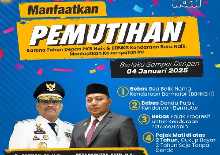 Pemutihan Pajak Kendaraan Januari 2025 Dimulai di 3 Provinsi, Simak Daftar Samsat dan Persyaratannya!